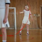 Detail of focus during rhythmic activity